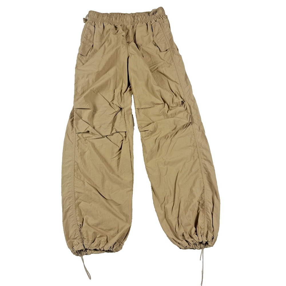 Y2K Parachute Cargo Pants Baggy Utility Gorpcore Love Tree M Streetwear Techwear